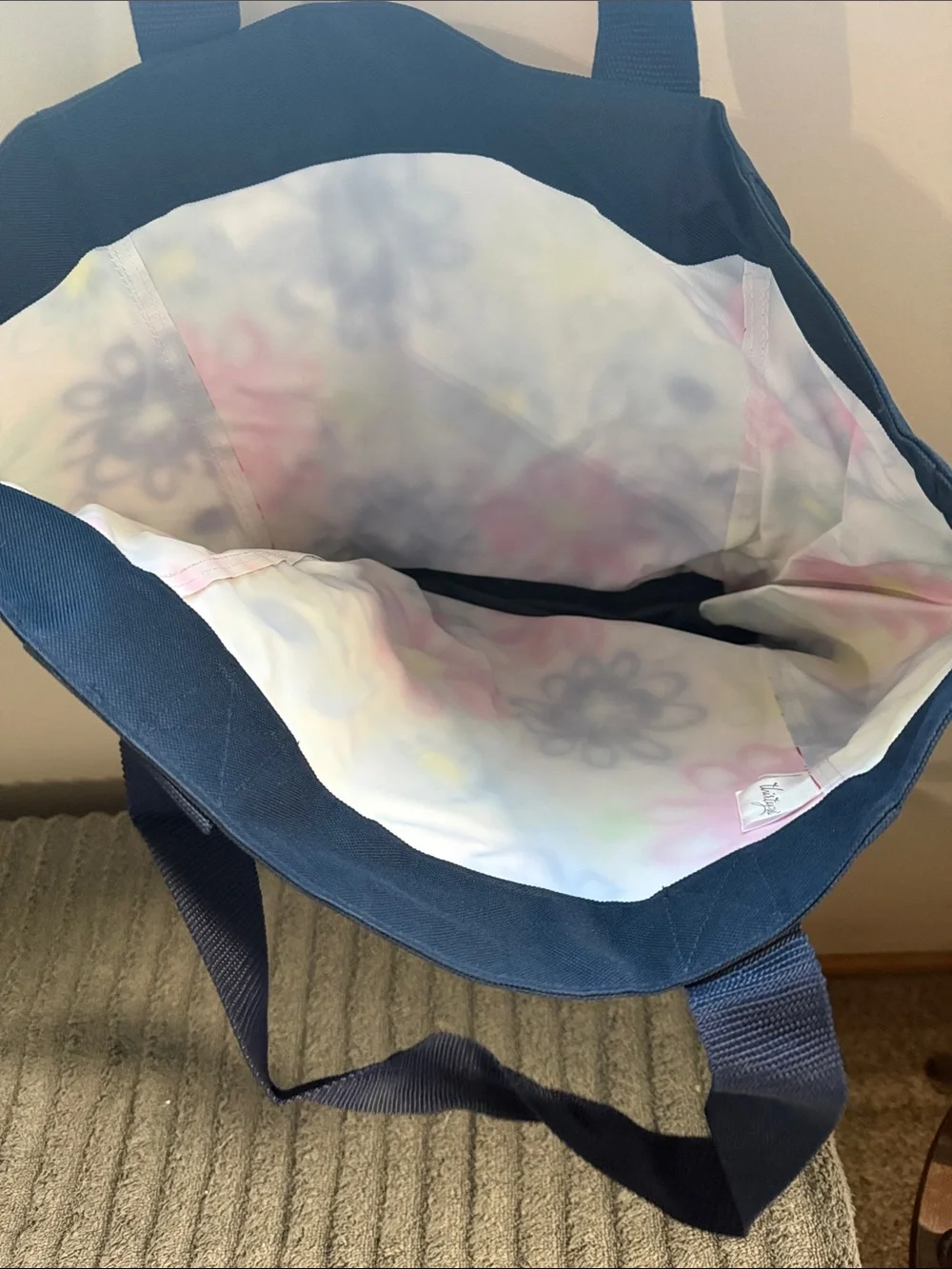 31 bag Floral Canvas Tote Bag